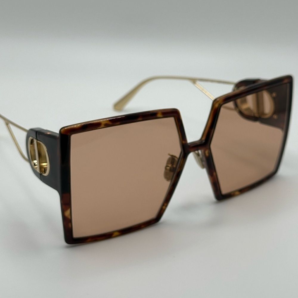 NEW Dior Sunglasses 30Montaigne SU 26L0 Blonde Havana Violet Women - Picture 6 of 10